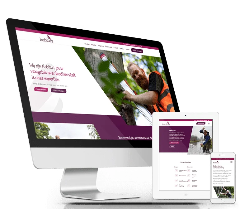 Habitus WordPress website webdesign hosting