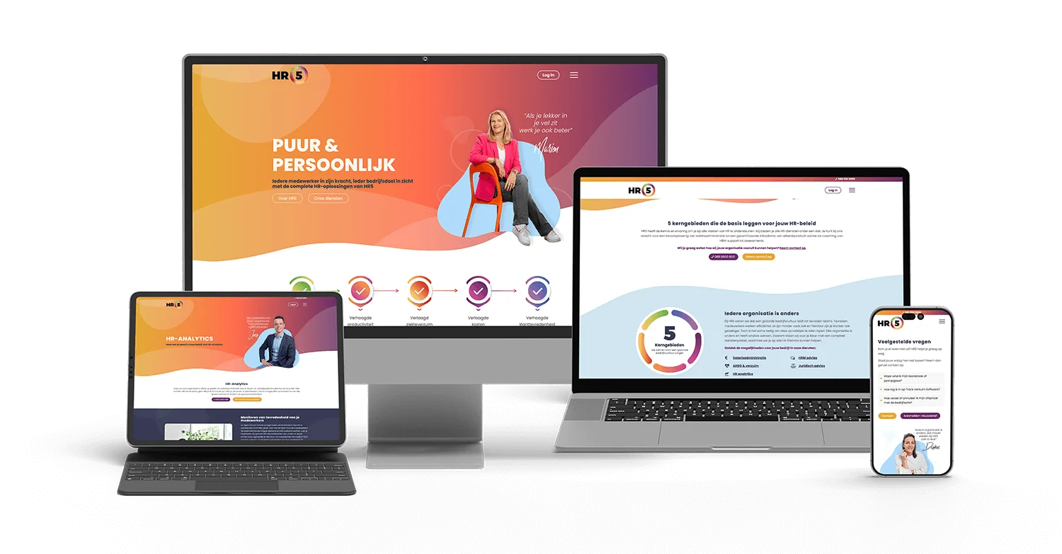 Voor HR5 heeft Kwaaijongens een nieuwe WordPress website ontwikkeld