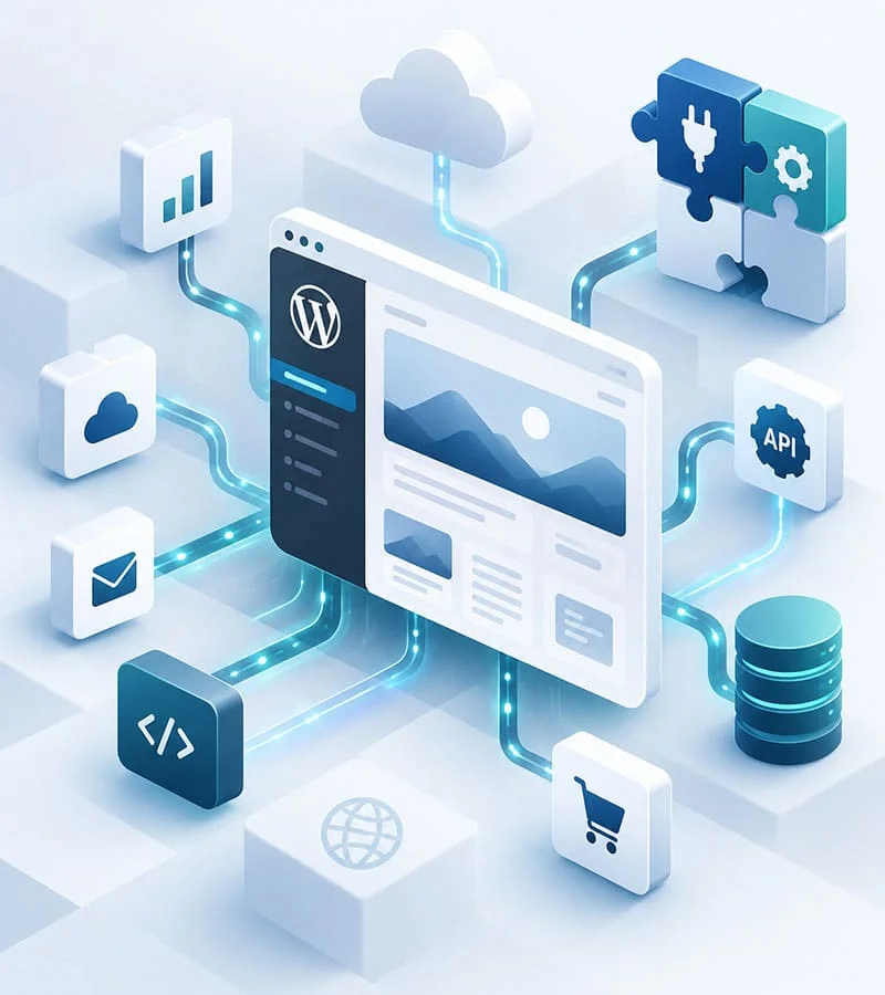 WordPress maatwerk voor echte integratie met andere systemen